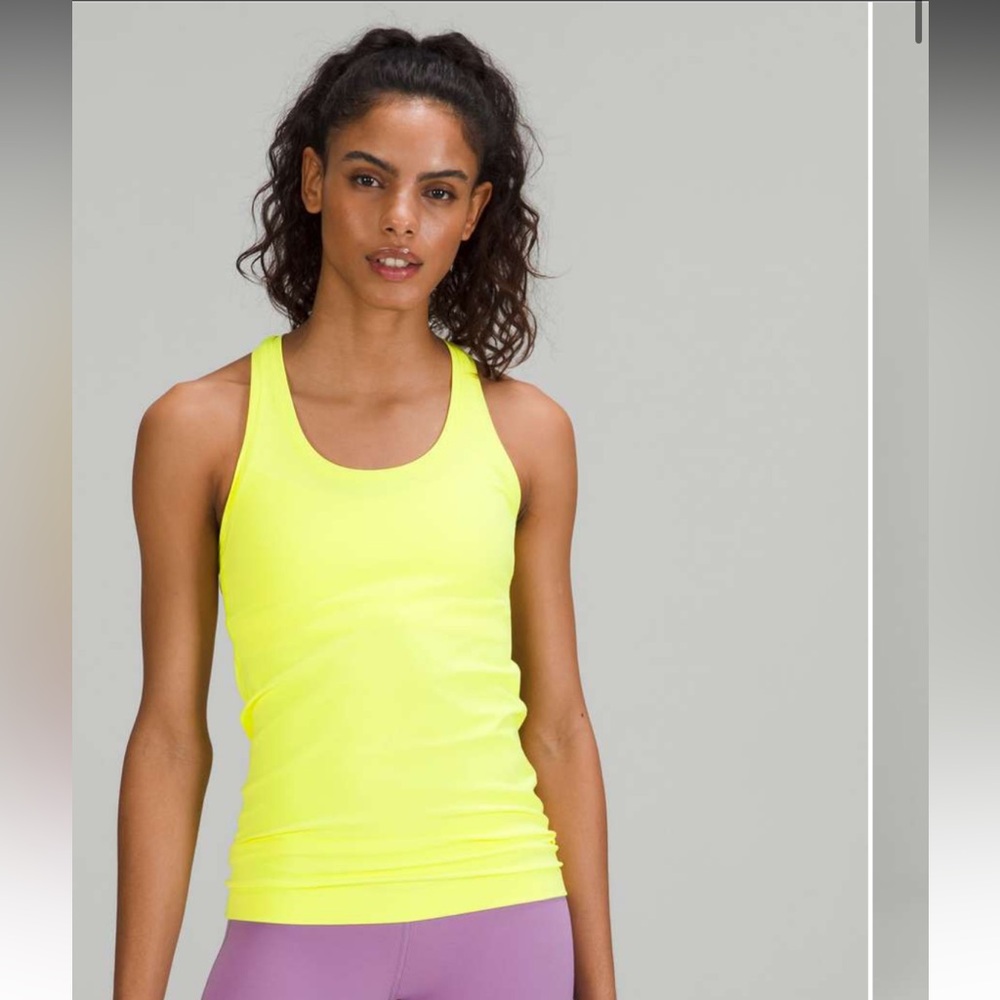 Lululemon Cool Racerback Tank Top
Electric Lemon